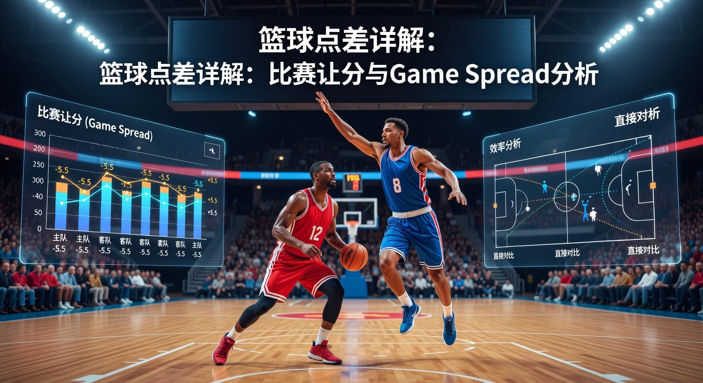 篮球点差 比赛让分 game spread：赛前判断与读盘思路
