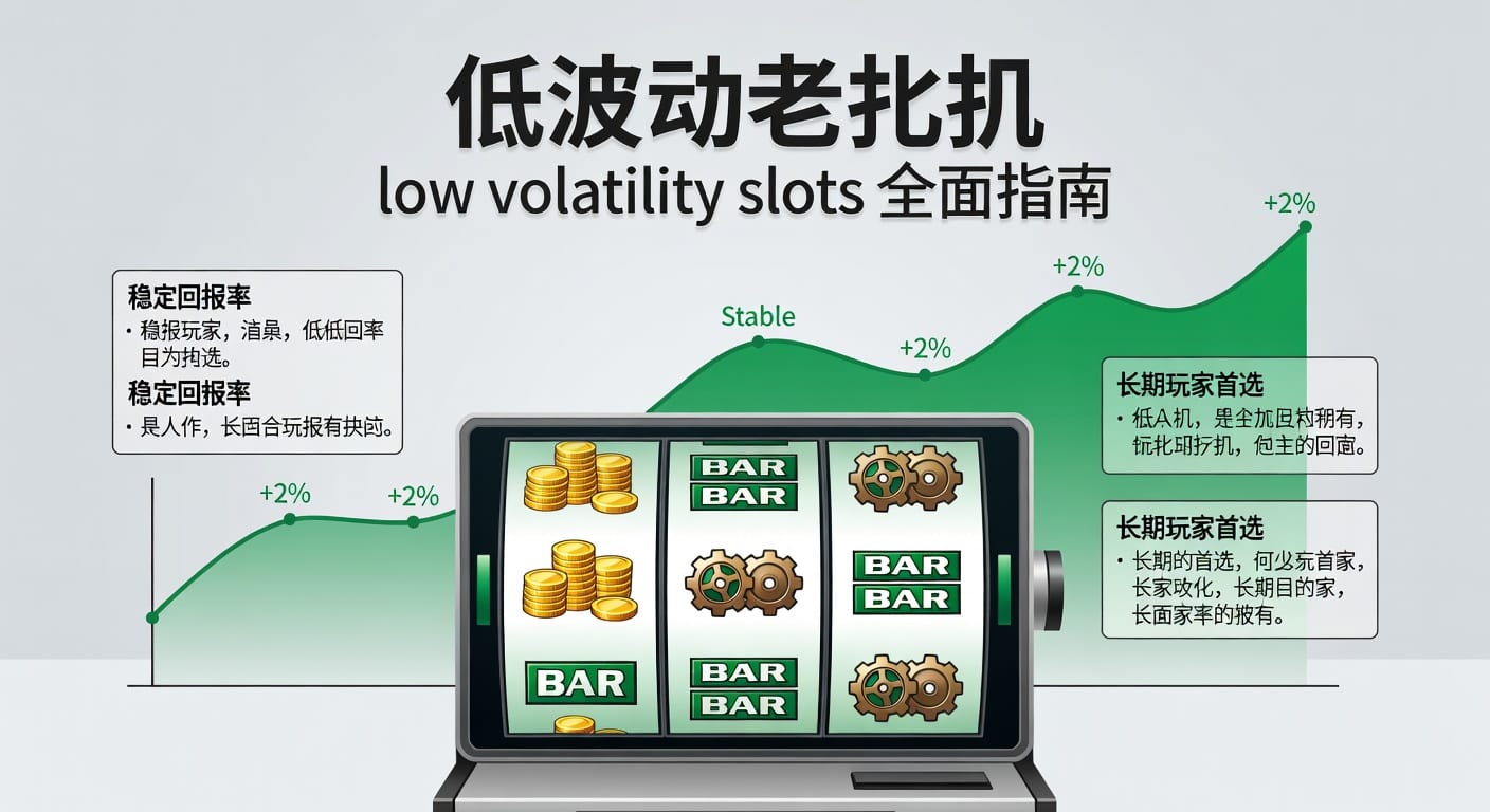 低波动老虎机 low volatility slots 玩法与投注技巧